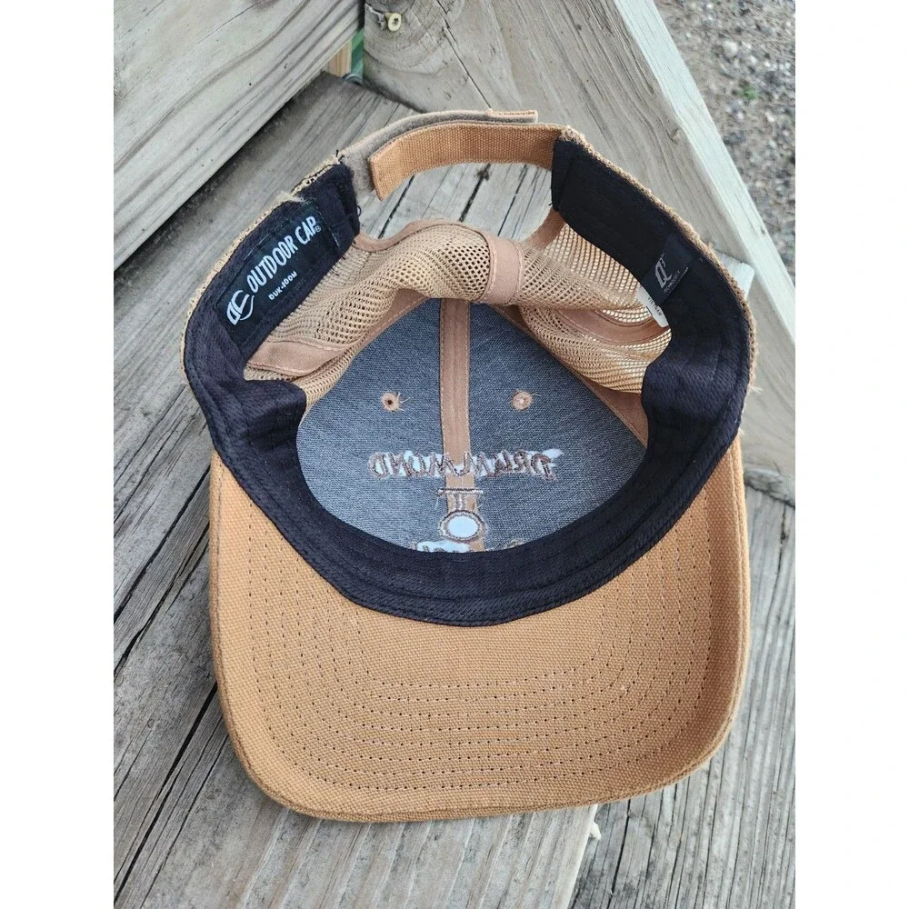 Drummond Ranch Baseball Cap Pioneer Woman Adjustable Backstop Outdoor Cap.